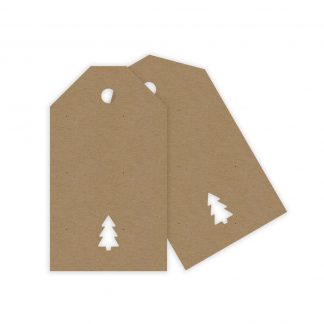 Kraft Board Christmas Tree Tags